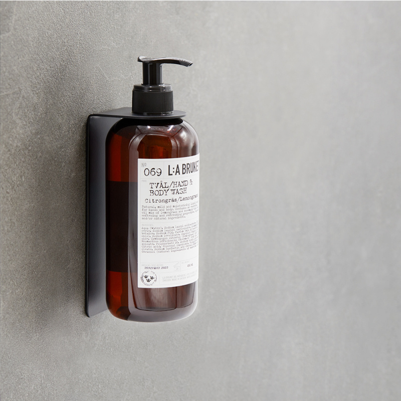 Base - Såpepumpeholder - Matt sort