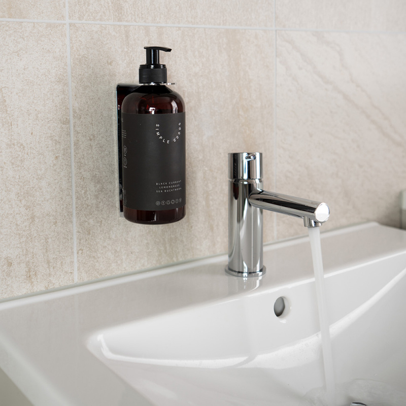 Base - Såpepumpeholder - Polert Krom