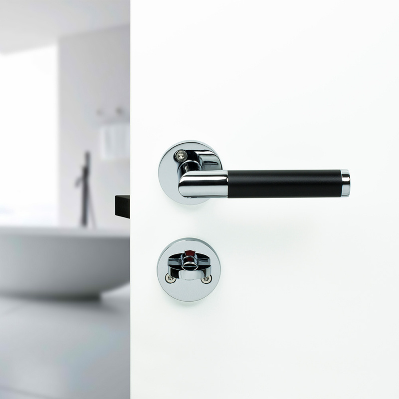 Toalettlås Form - Krom