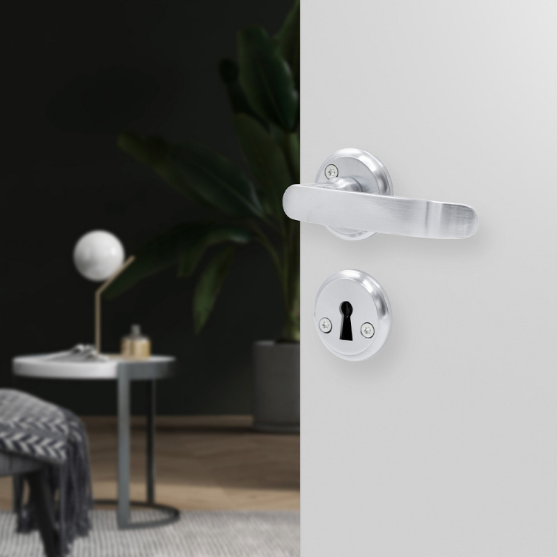 Dørhåndtak Hven - Mattbørstet Krom