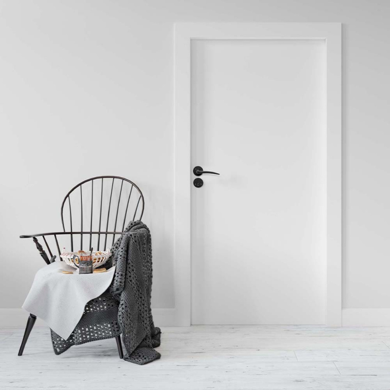 Dørhåndtak Skagen - Matt svart