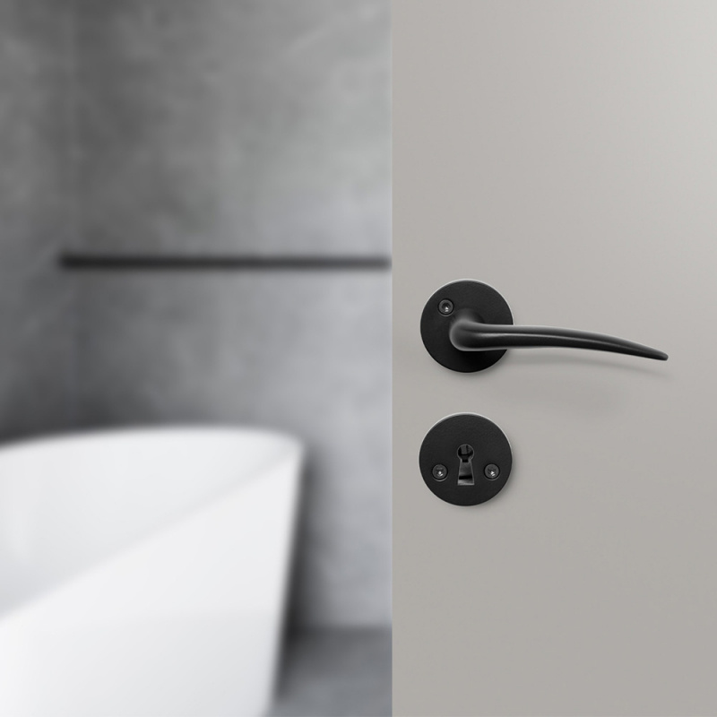 Dørhåndtak Skagen - Matt svart