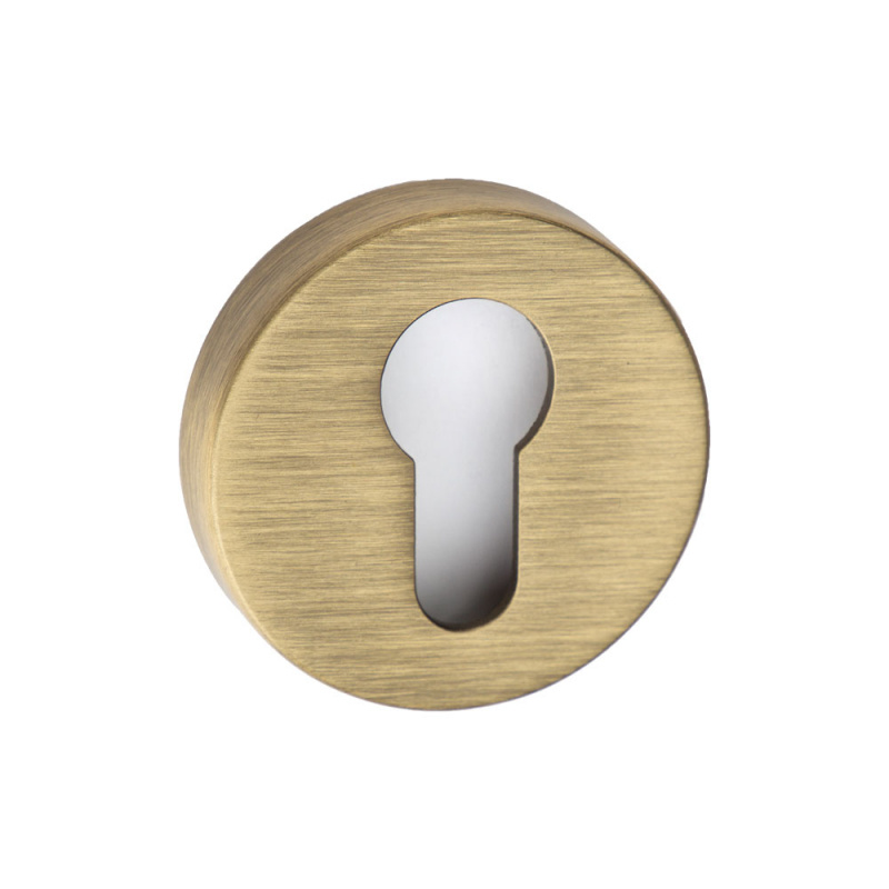 Nøkkelplate R-E - Antikk bronse