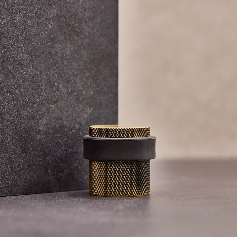 Dørstopp Helix - Antikk brons