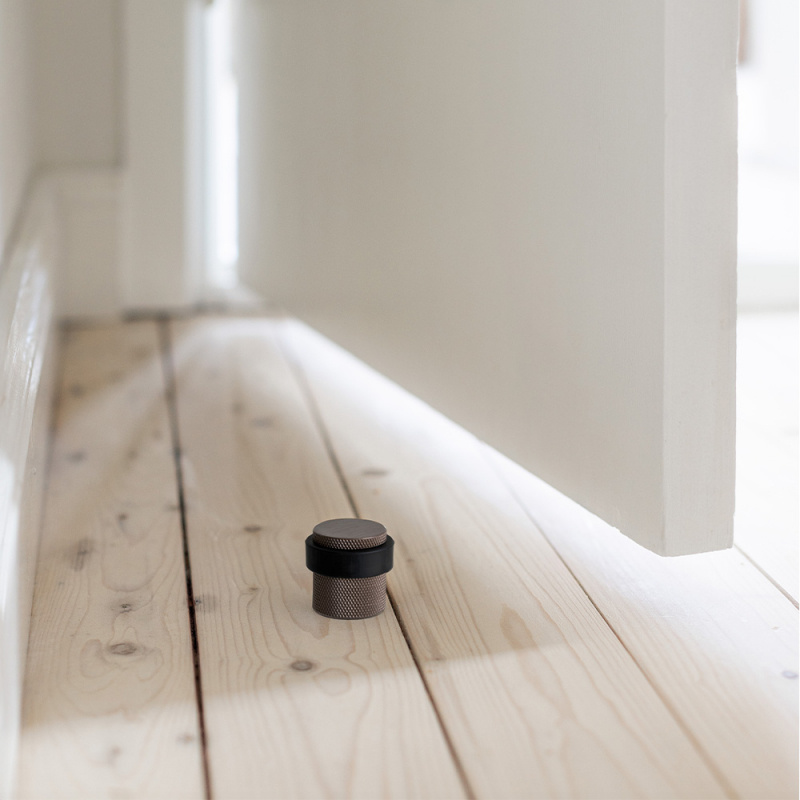 Dørstopper Helix - Mørk bronse