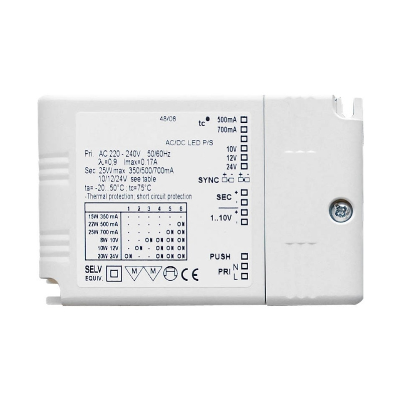 Transformator Drikon - 350-700mA/12-24V