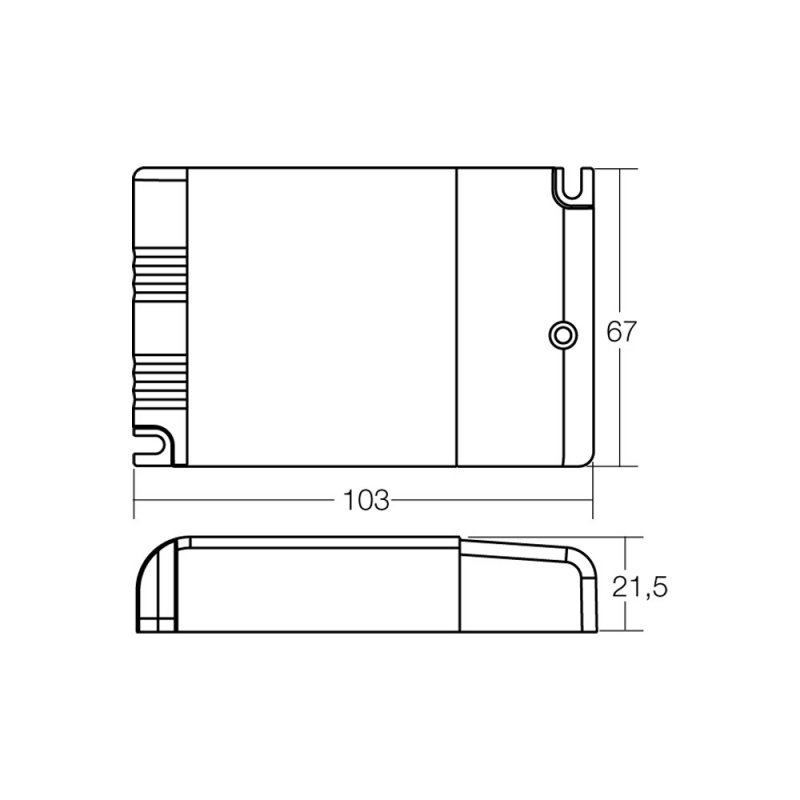 Transformator Drikon - 350-700mA/12-24V