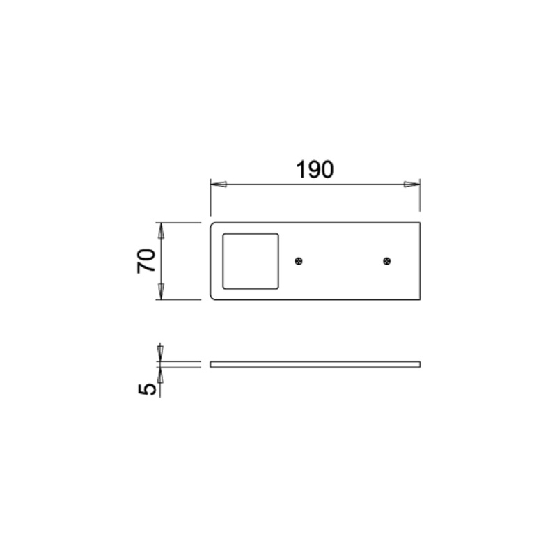 LED-spot Polar SE - Matt sort