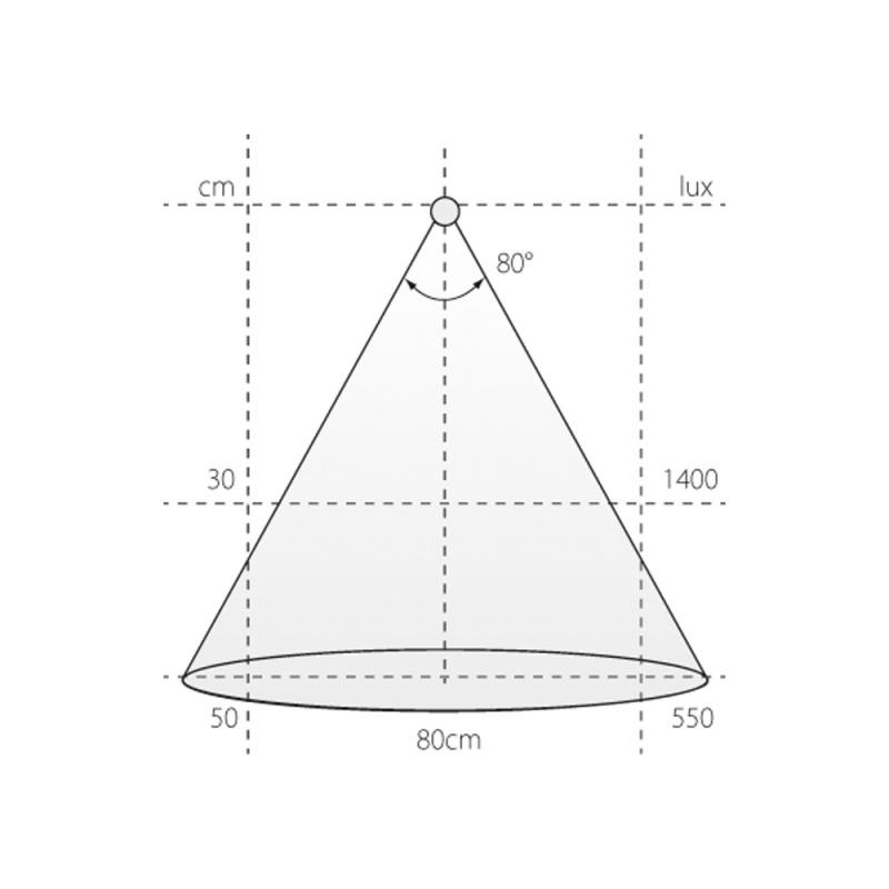 LED-spot Polar SE SDM - Matt sort