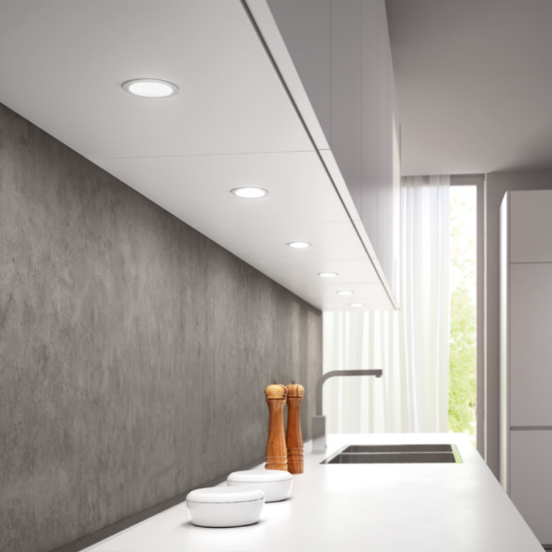 LED-spot Atom D-M - Rustfri look