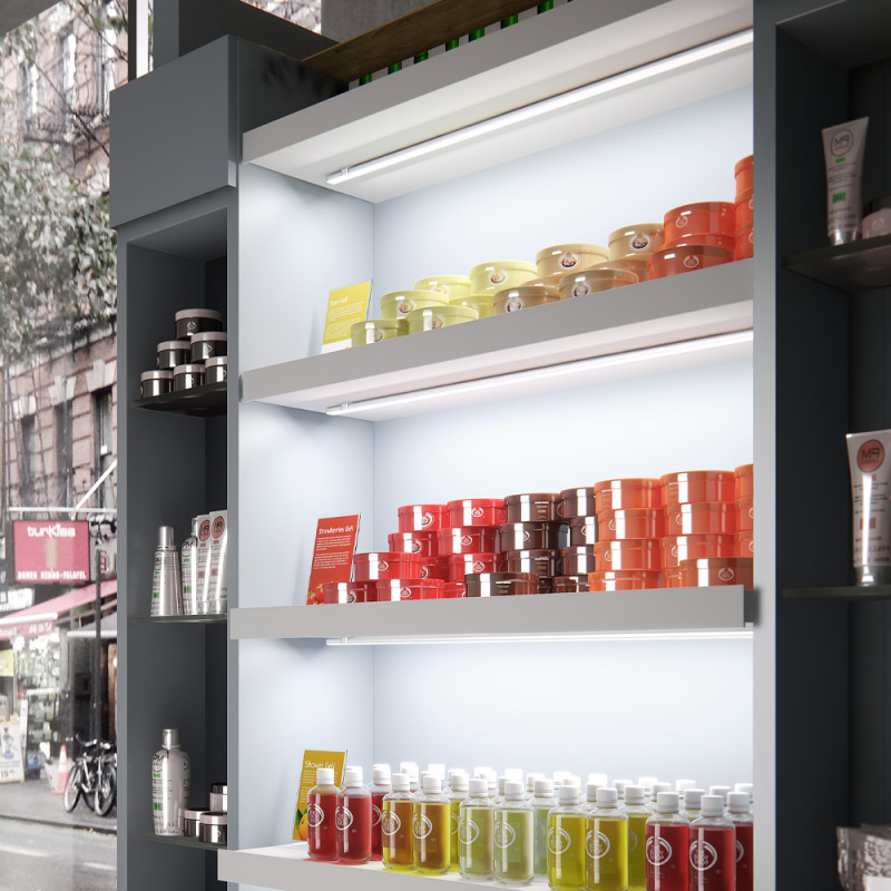 LED-profil Twig XA - Aluminium