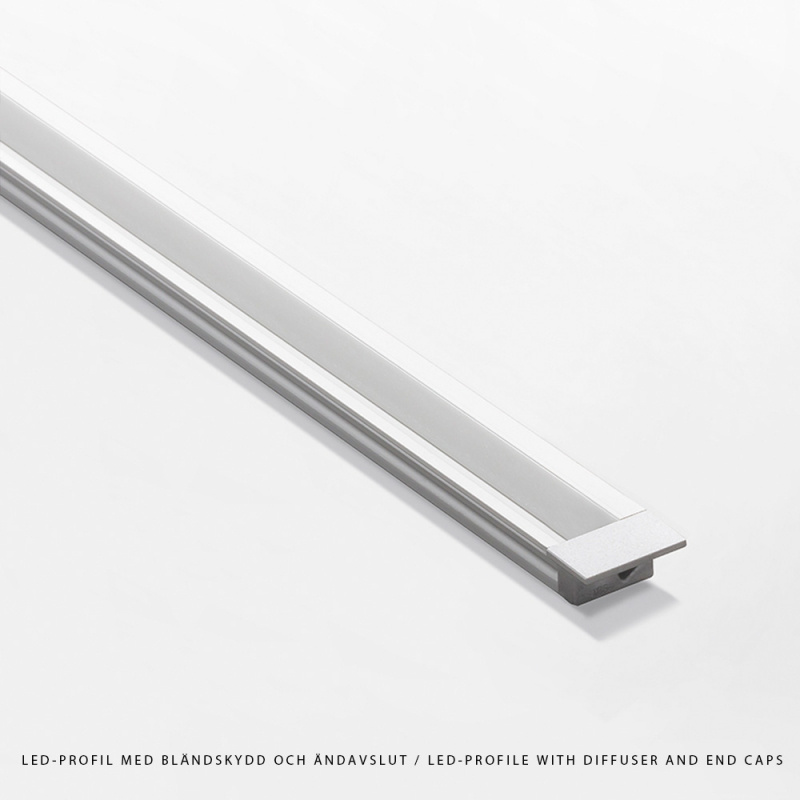 LED-profil 8112 - Aluminium