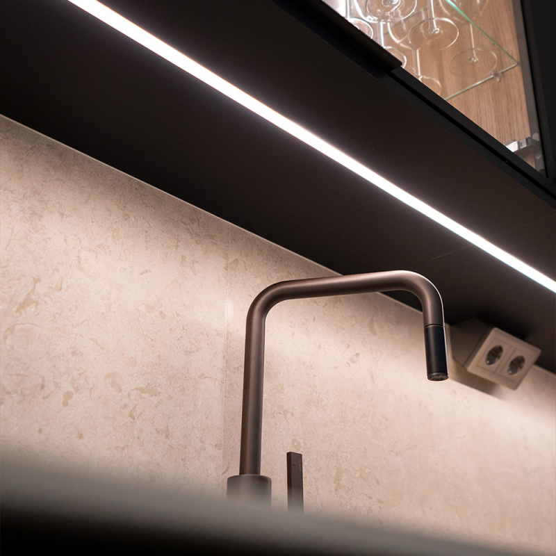 LED-profil Nexus - Sort