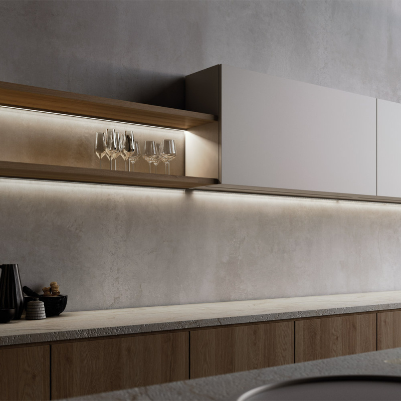 LED-profil Blade - Matt svart