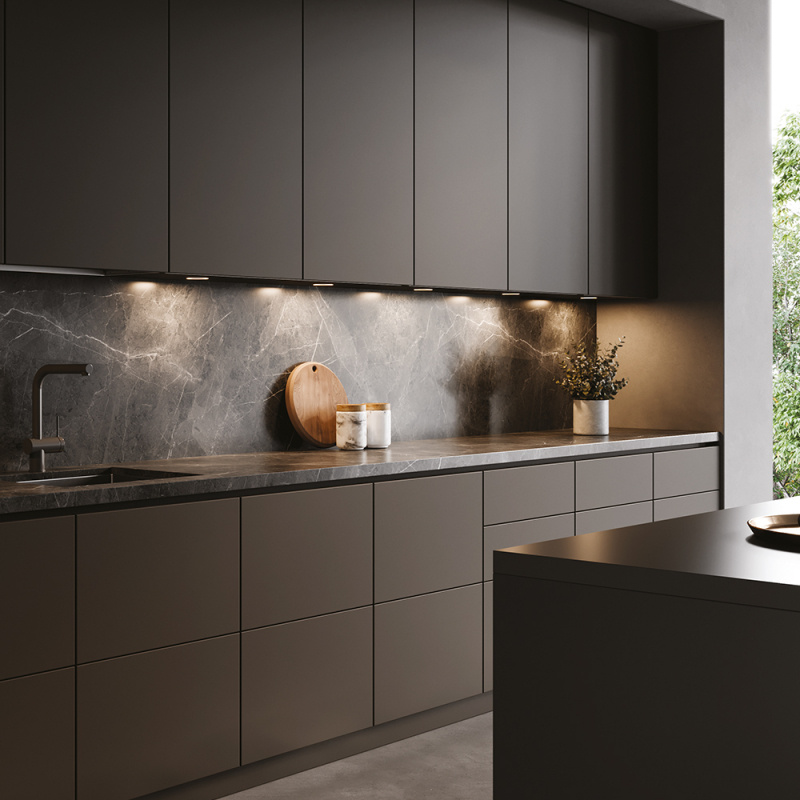 LED-spot Holl D-M - Matt sort