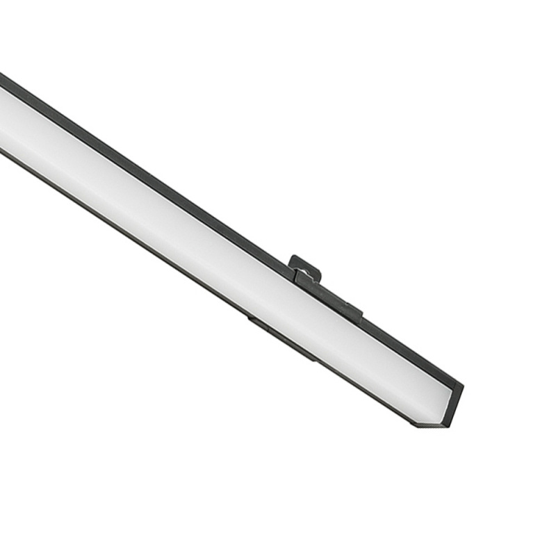 LED-profil LD8288 - 2000mm - Sort