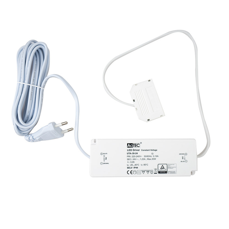 Transformator UltraThin IP44 - 24V