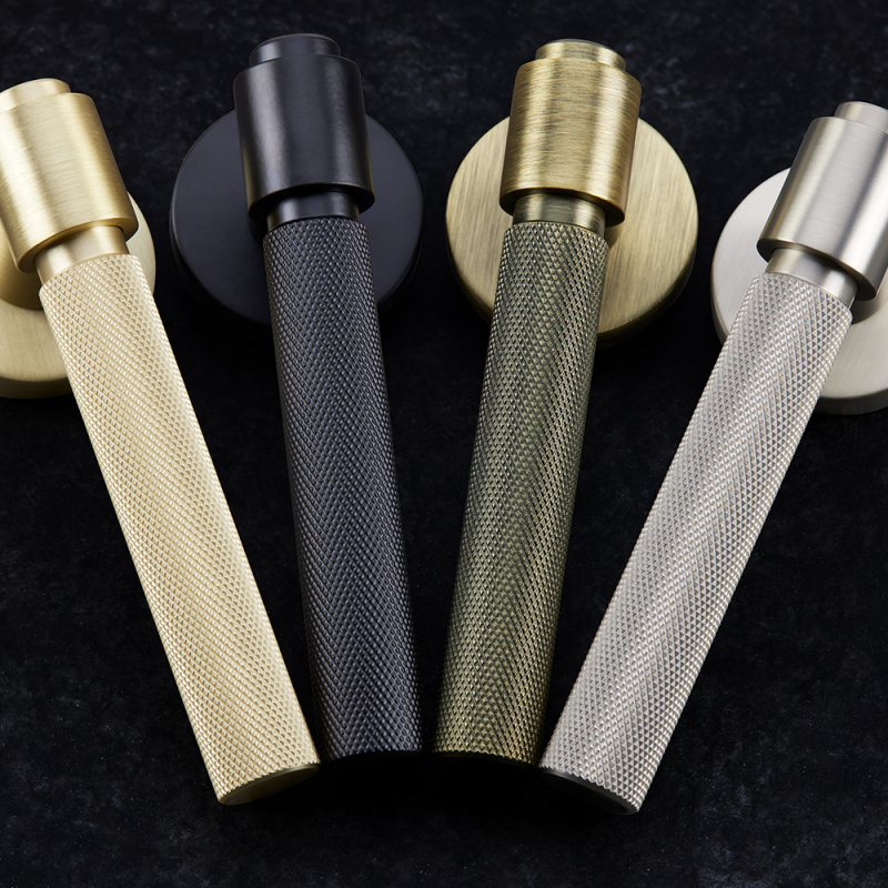 Dørhåndtak Helix 200 - Matt svart