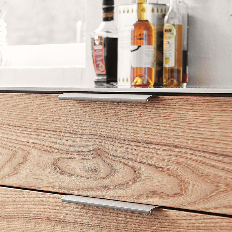 Profilhåndtak Edge Straight - Rustfri look