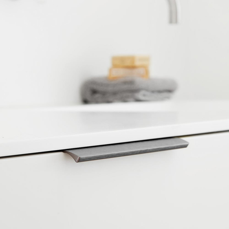 Profilhåndtak Edge Straight - Børstett antrasitt