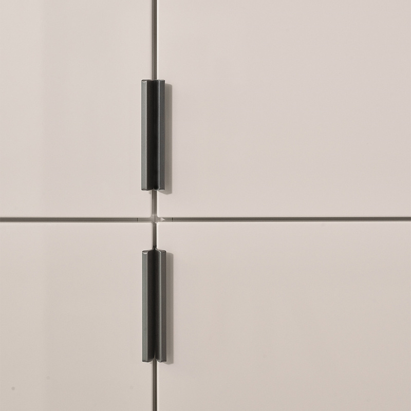 Profilhåndtak Edge Straight - Børstett antrasitt