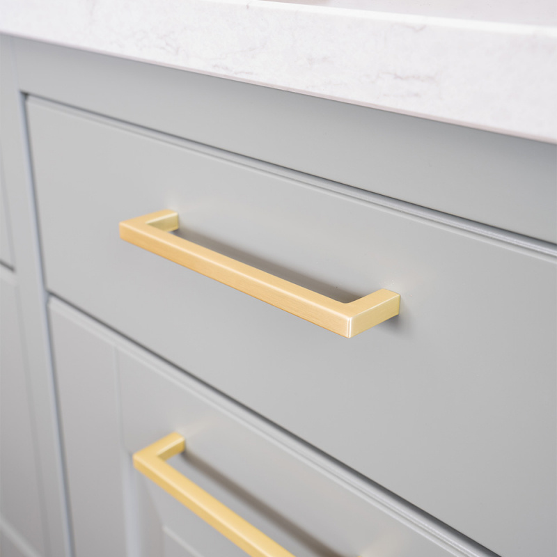 Håndtak 0143 - Borstet messing