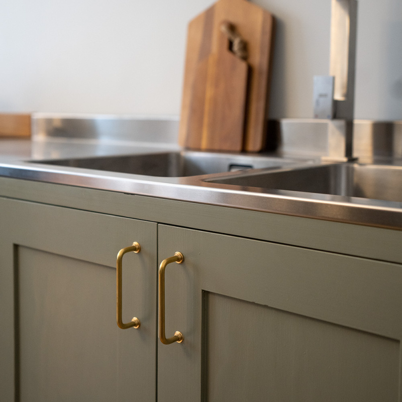 Håndtak 1353 - Ubehandlet Messing