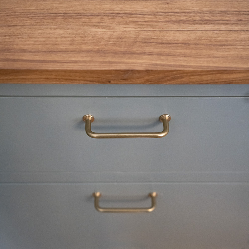 Håndtak 1353 - Ubehandlet Messing