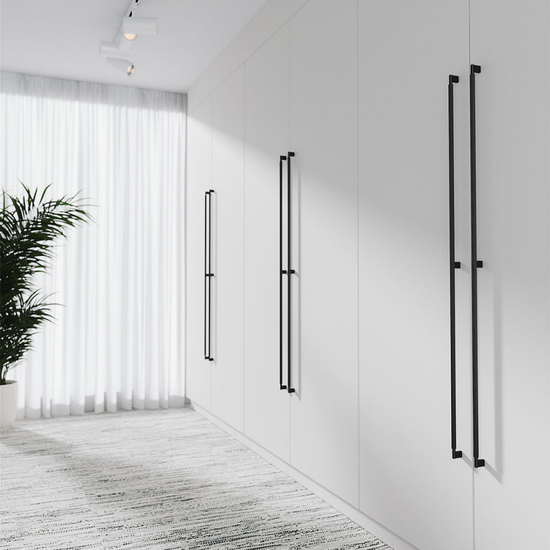 Håndtak Arpa - Børstet sort