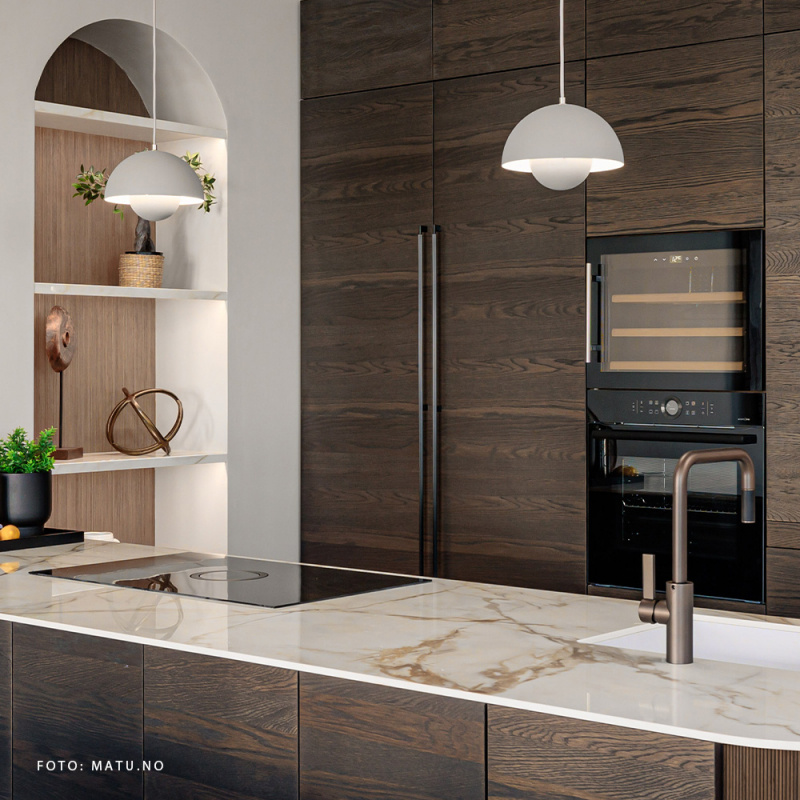 Håndtak Arpa - Børstet sort