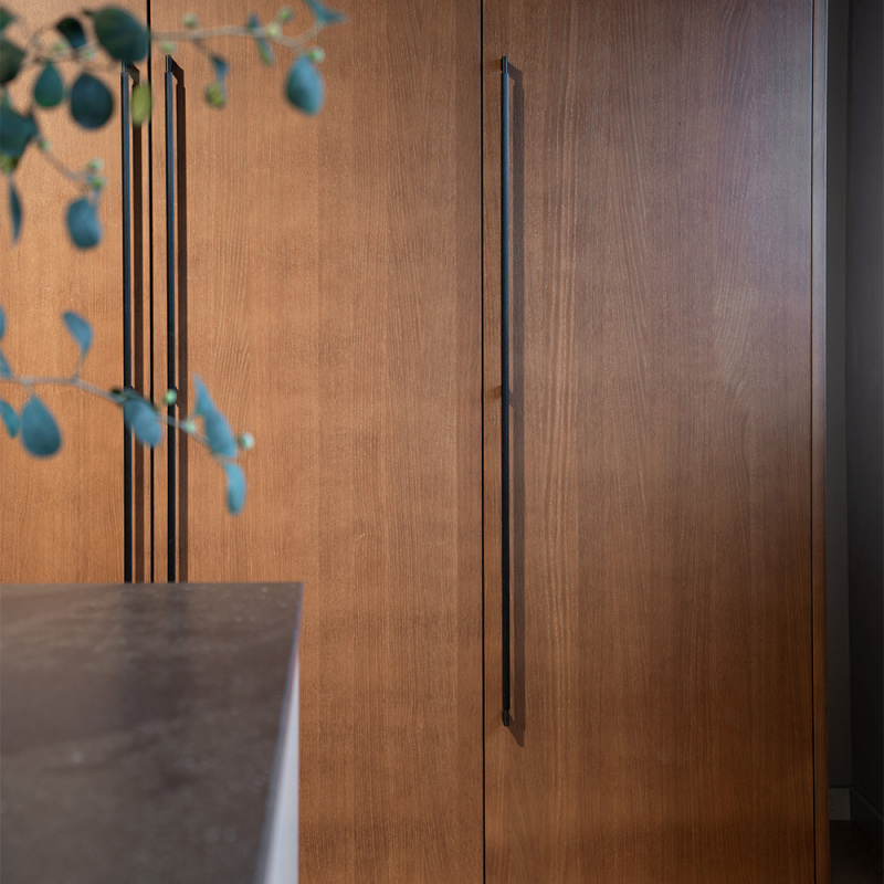 Håndtak Arpa - Børstet sort