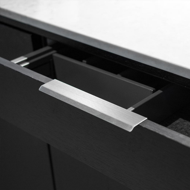 Håndtak Curve - Matt hvit