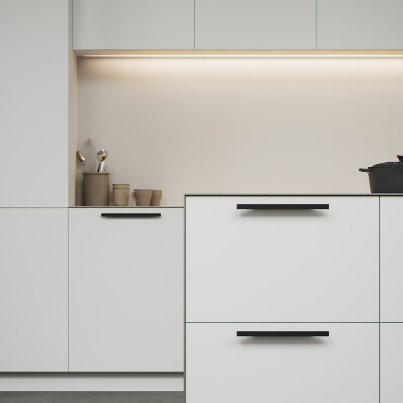 Håndtak Facet - Matt bronse