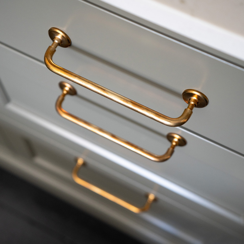 Håndtak Jubilee - Ubehandlet Messing