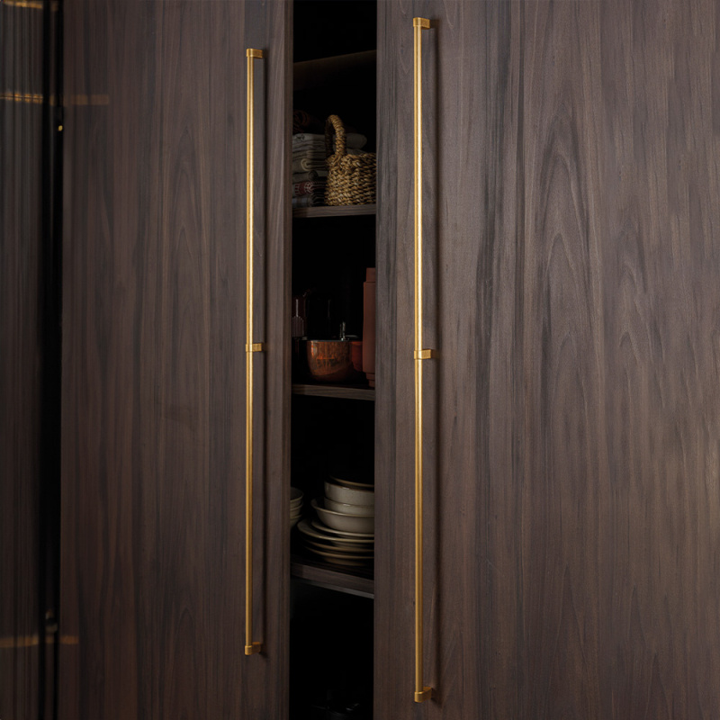 Håndtak Linkk - Børstet messing