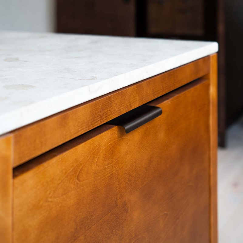 Håndtak Lip - Brunet messing