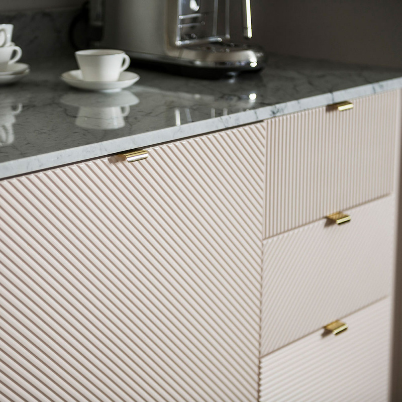 Håndtak Lip - Polert messing