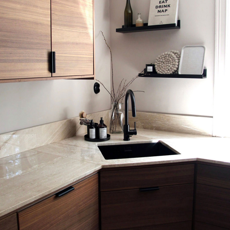 Håndtak Lip - Svart