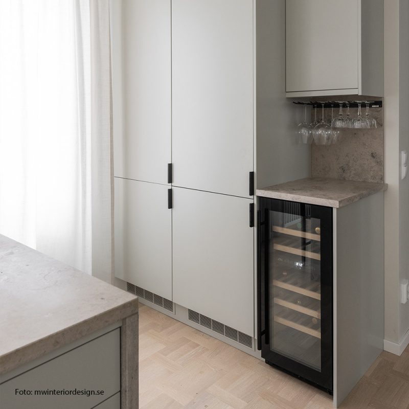 Håndtak Lip - Svart