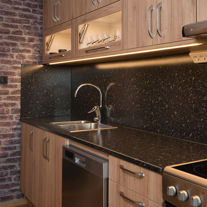 Håndtak Lya på et vakkert kjøkken fra Forma Kök