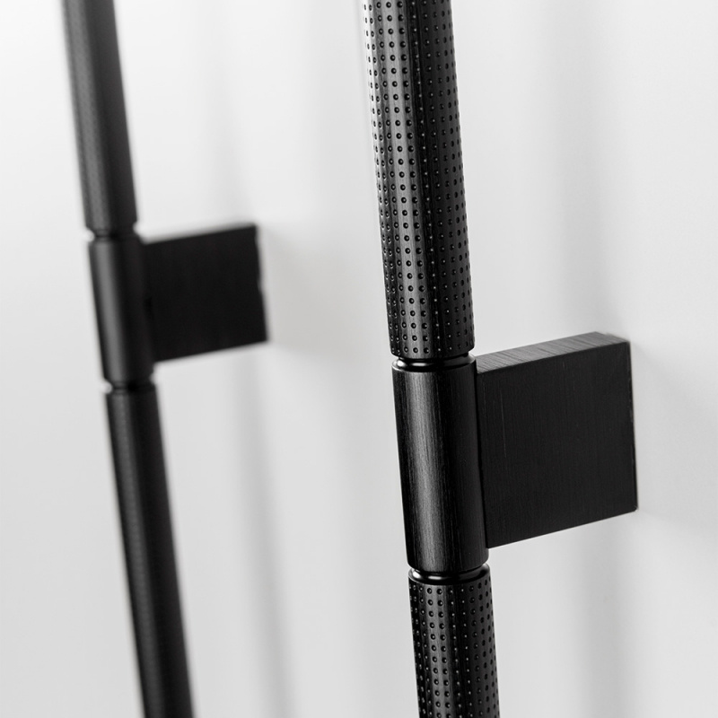 Håndtak Point - Børstet sort