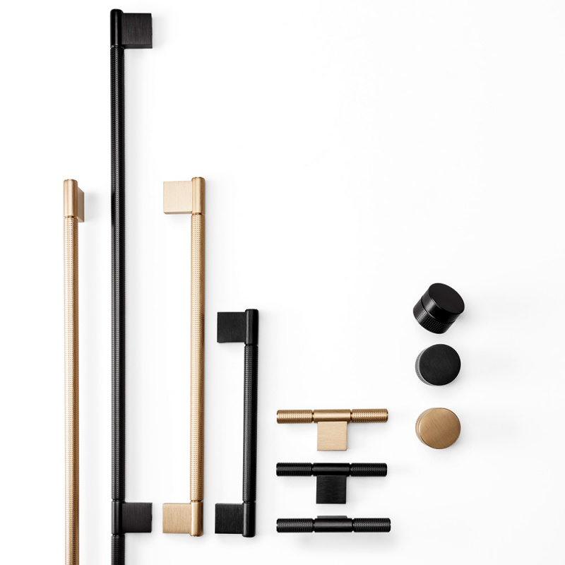 Håndtak Point - Børstet sort