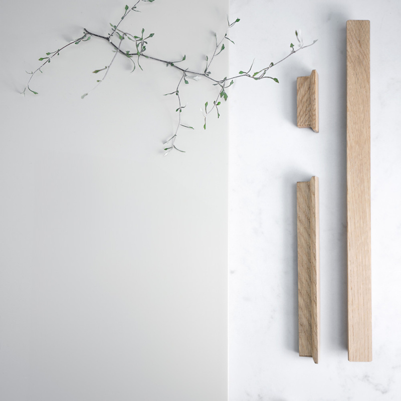 Håndtak Shelter - Ubehandlet eik