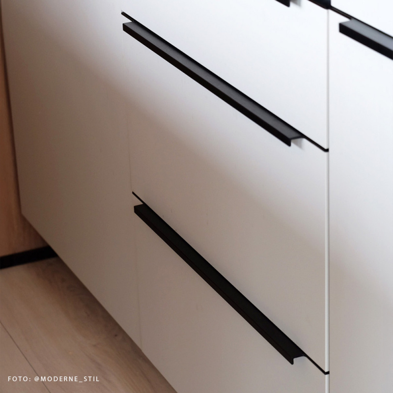 Håndtak Slim 4025 - Svart