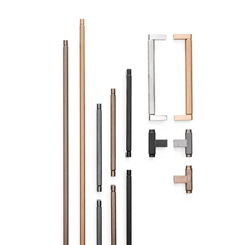 Håndtak Brooklyn - Børstet titansort