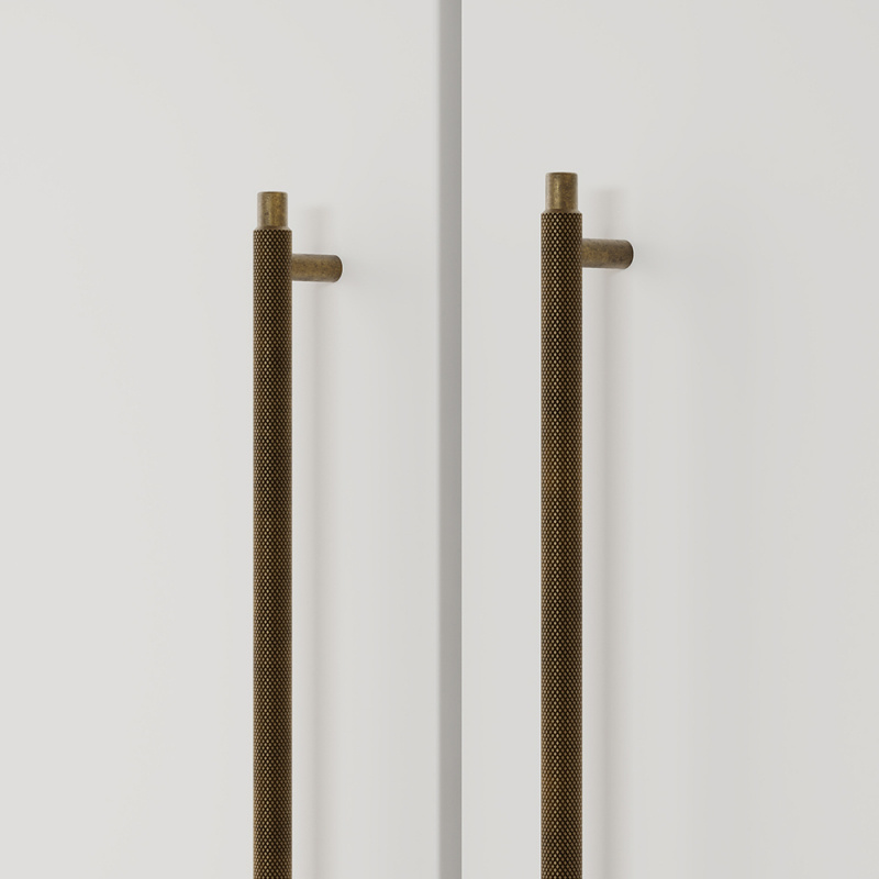 Håndtak Manor - Antikk messing