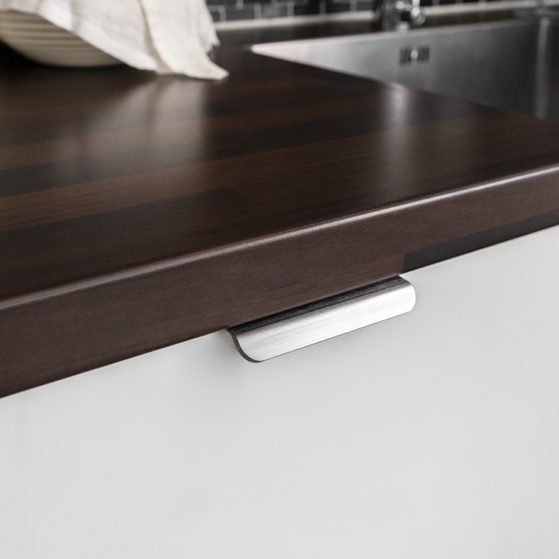 Profilhåndtak Roundy - Rustfri look 