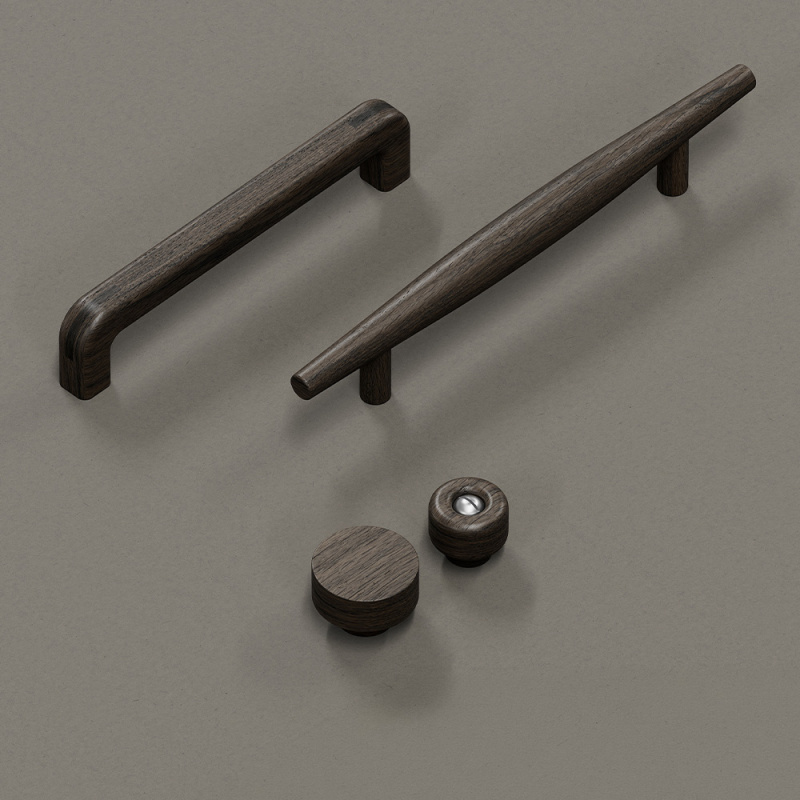 Håndtak Tenon - Mørkbeiset eik