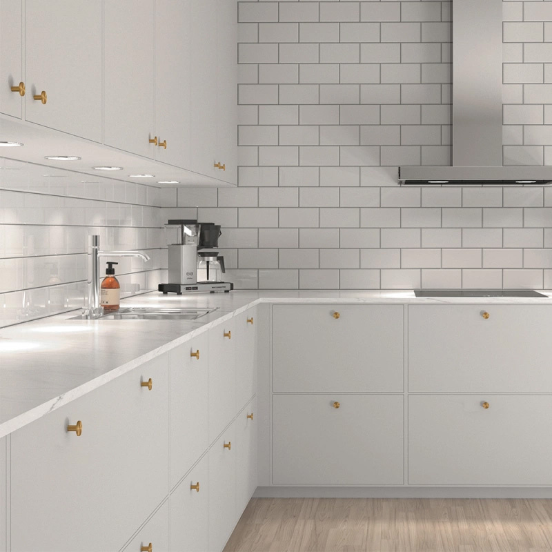 Knott Sture - Børstet ubehandlet messing