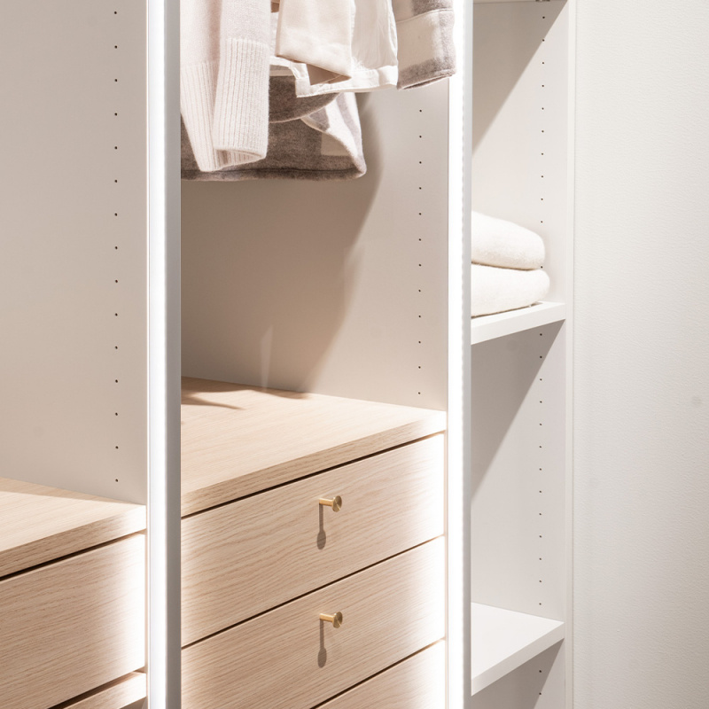 Knott Sture - Børstet ubehandlet messing